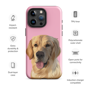 Custom Pet Tough Case for iPhone