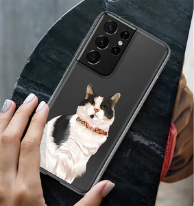 Custom Pet Samsung Phone Case Paw Gifty Custom Pet Samsung Phone Case Paw Gifty