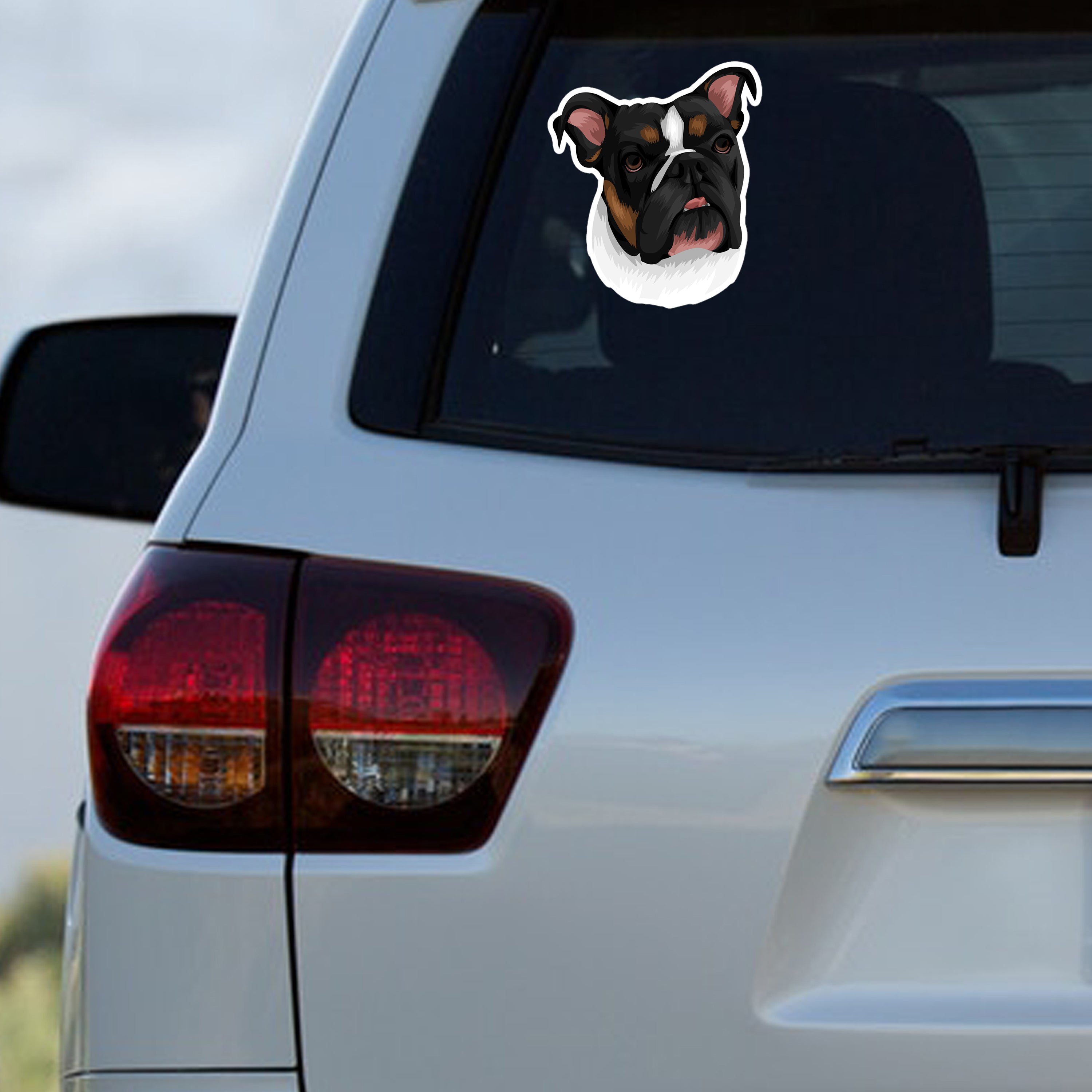 Custom Car Decal/Sticker of Your Pet- Pet Pix Print