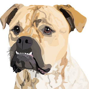 Custom Pet Portraits Using Pet Photo Personalized Digital Dog - Pet Pix Print